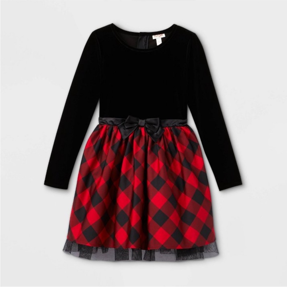 Cat & Jack holiday dress size XS 4/5